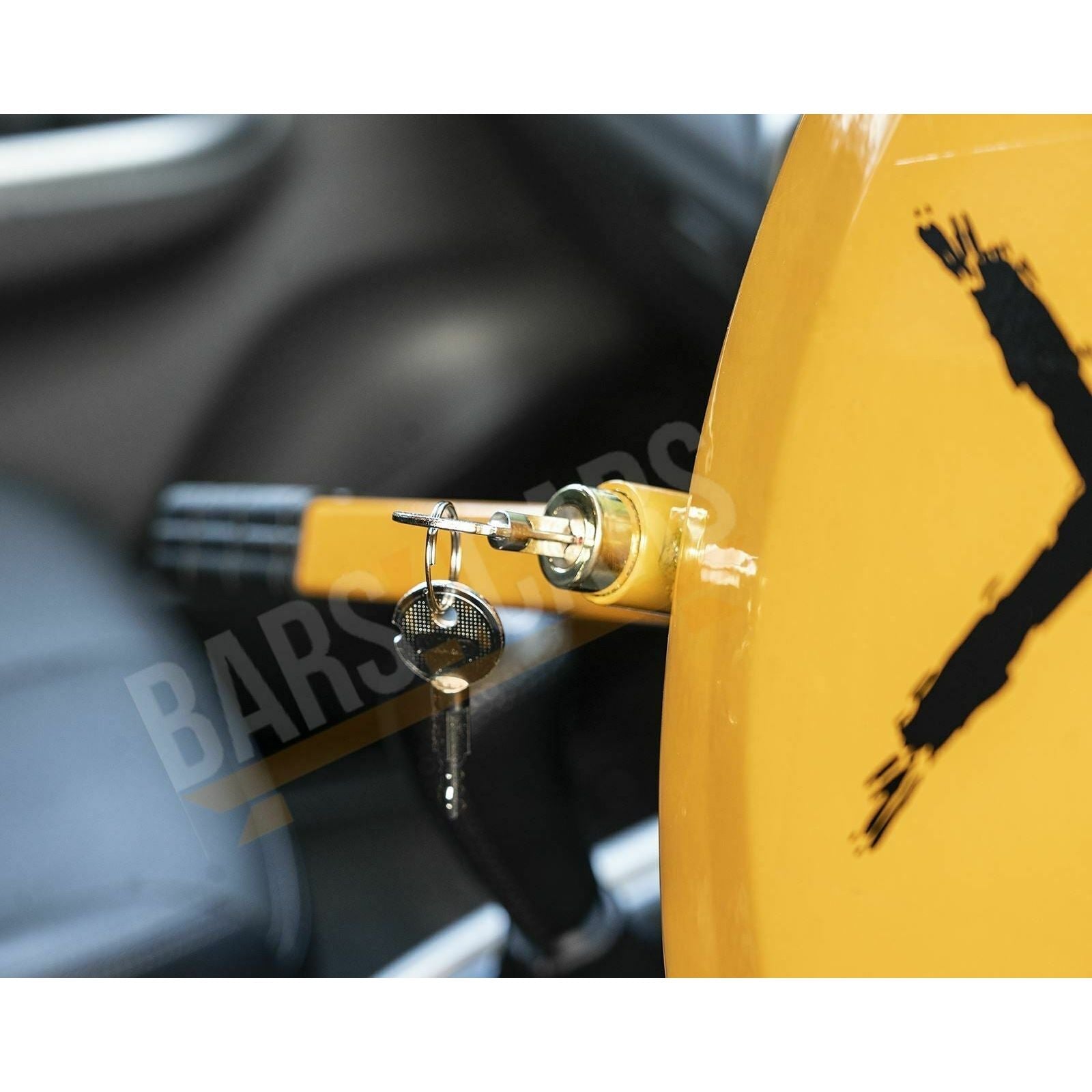 Car Anti Theft High Security Full Face Disc Cover Steering Wheel Lock SWUXSL2