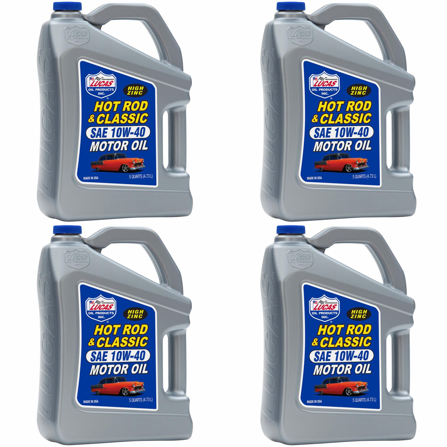 Lucas Oil 10W40 Hot Rod Engine Oil 4.54 Litre