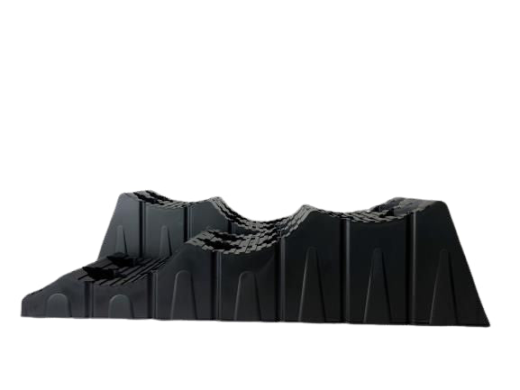 Milenco MGI Maxi T3 Level – Extra-Large 3-Step Caravan & Motorhome Levelling Ramps (High-Grip, 1500kg per Wheel)