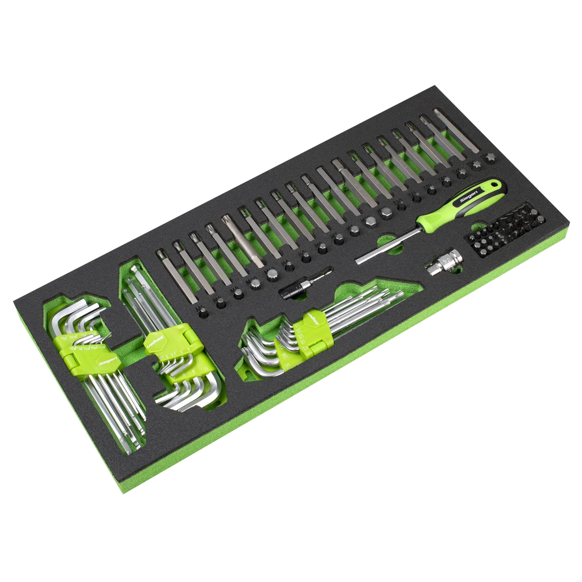 Sealey Siegen Tool Kit & Topchest Rollcab 6 Drawer 247 Piece