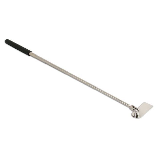 Laser Telescopic Stainless Steel Mirror 6.3 X 2.5cm 4998