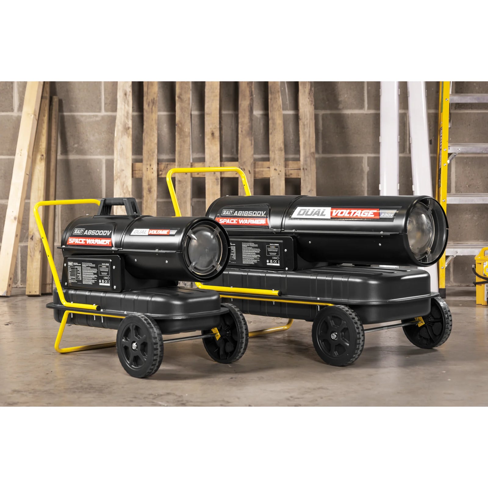 Sealey Dual Voltage Kerosene Space Heater 50000 BTU
