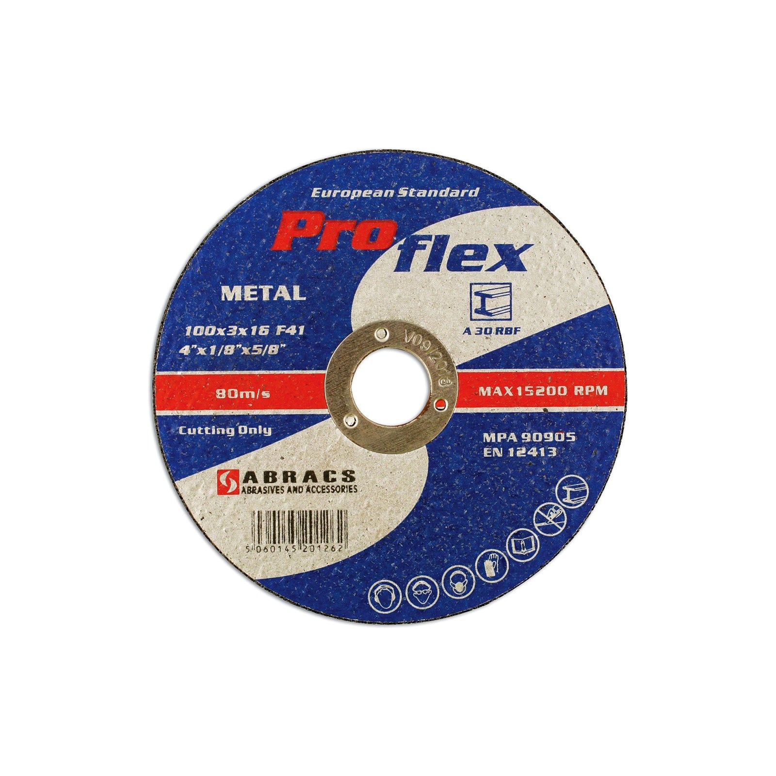 Connect Abracs Flat Cutting Discs 230mm x 3.0mm 25pc 32060