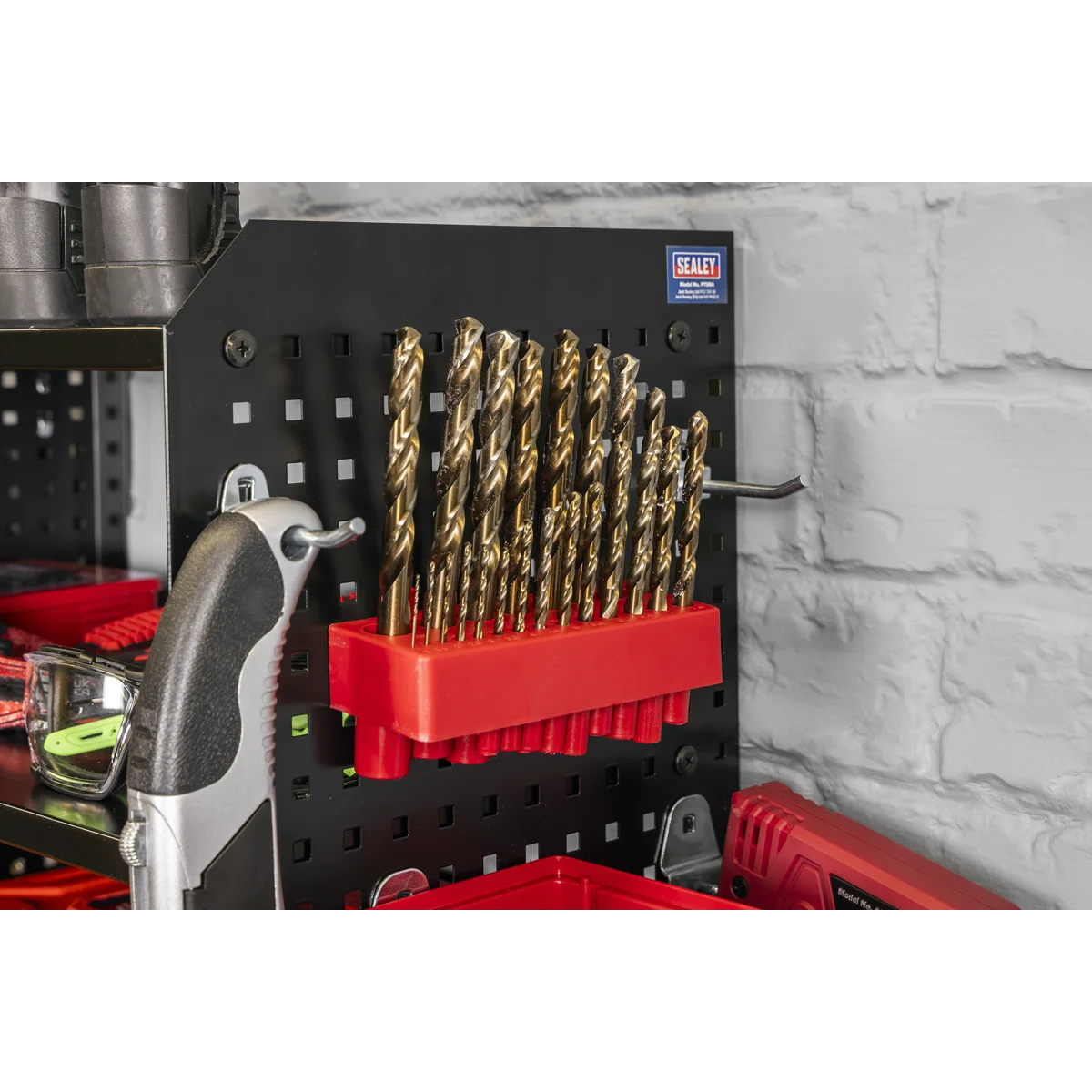 Sealey PTSR4 Power Tool Storage Rack with 3 Shelves