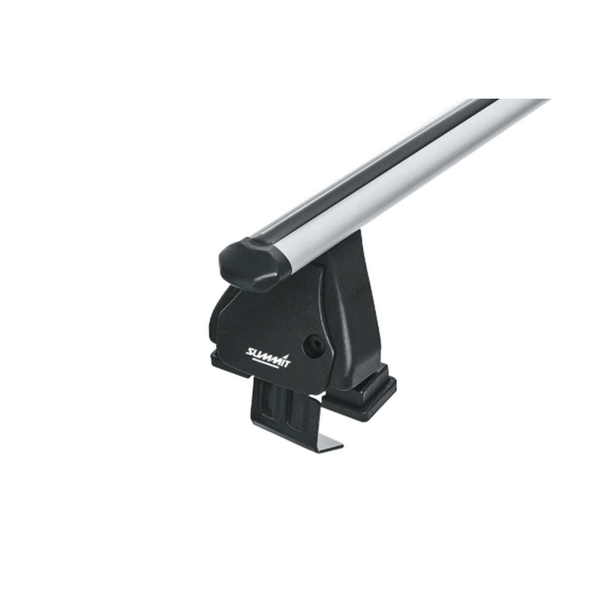 Summit Premium Aluminium Standard Roof Multi-Fit Roof Bars, Lockable, 1.30m, 2 Bar System