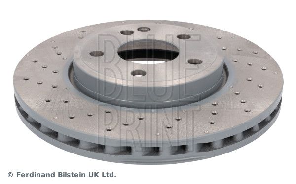 Blue Print 2 x Perforated 295mm Brake Disc ADU174362