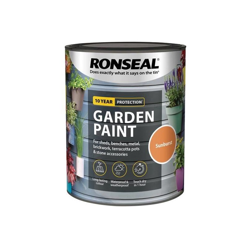 Ronseal Garden Paint Sunburst 750ml