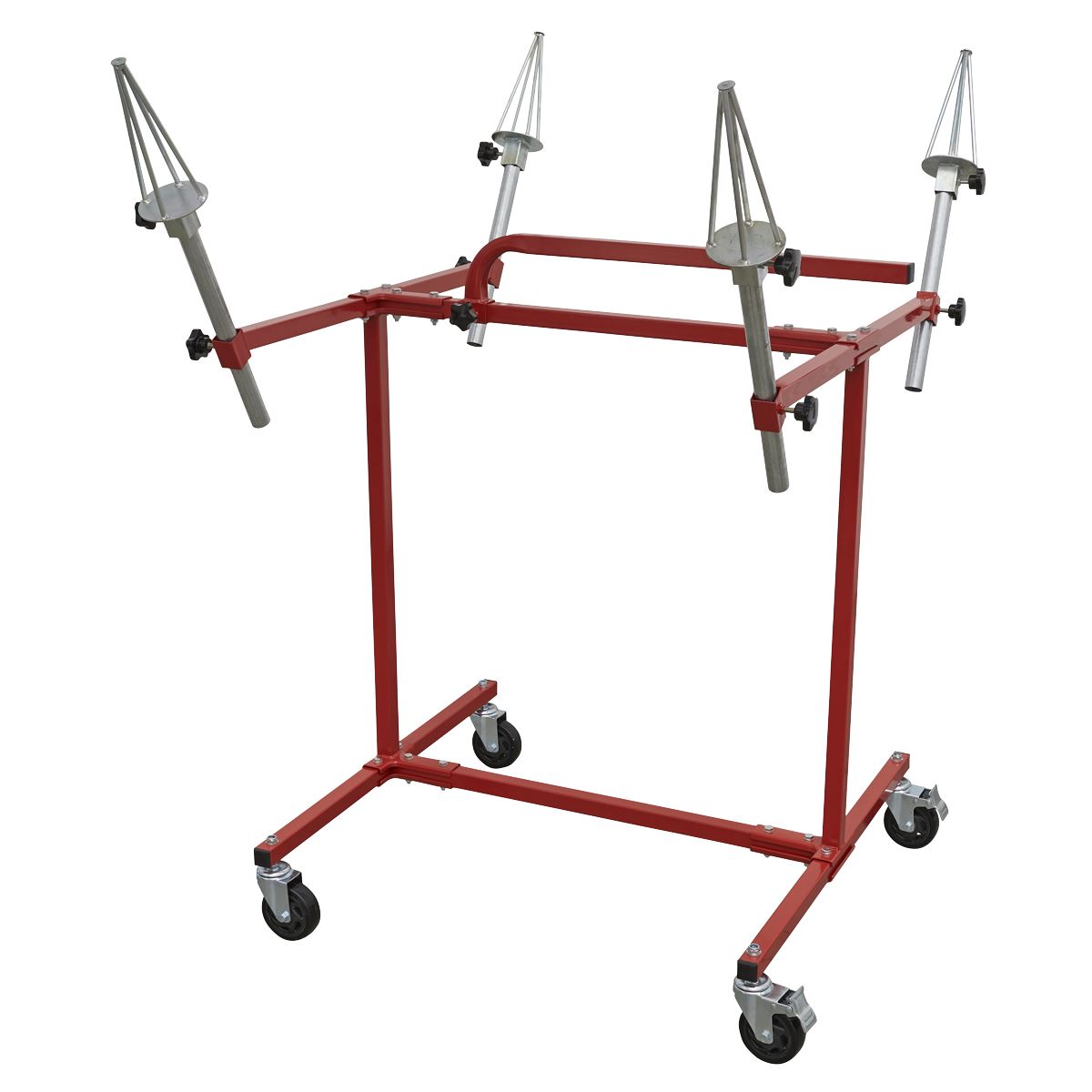 Sealey Alloy Wheel Painting/Repair Stand 4 Wheel Capacity MK71