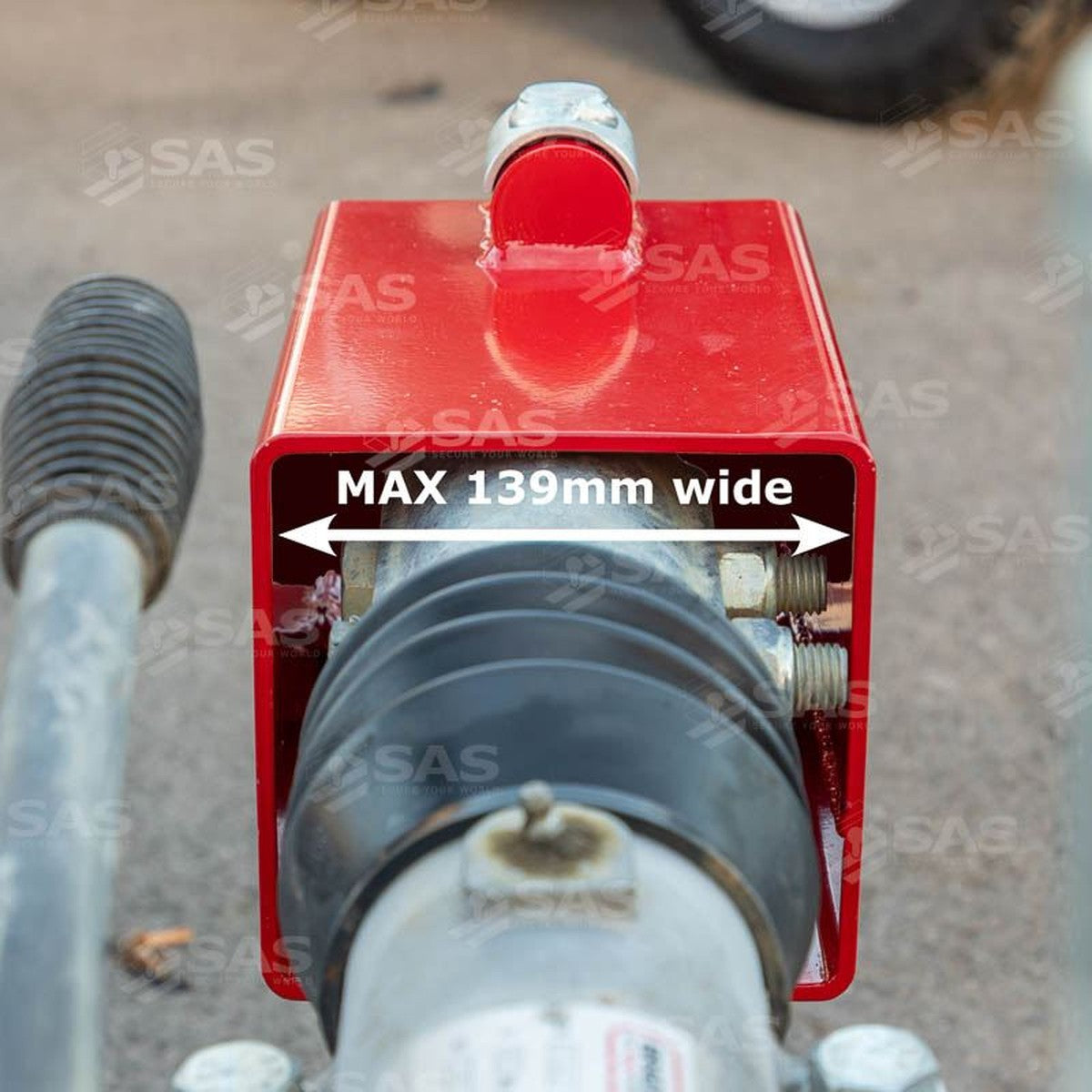 SAS SAS Heavy-Duty Box Eye Lock Lock Keyed Alike