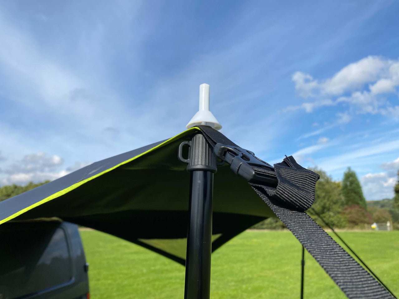 Olpro Modern Shade Canopy (Charcoal & Lime)