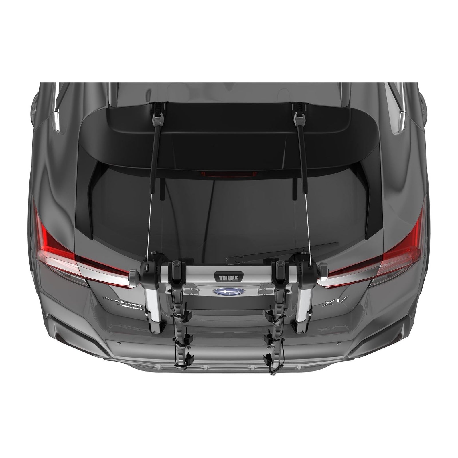 Thule Out Way Hanging three-bike hanging trunk bike rack aluminium Boot Bike Rack