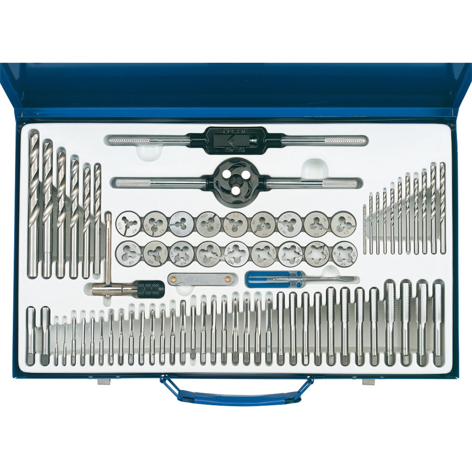 Draper Combination Tap and Die Set Metric and BSP (76 Piece) 79205