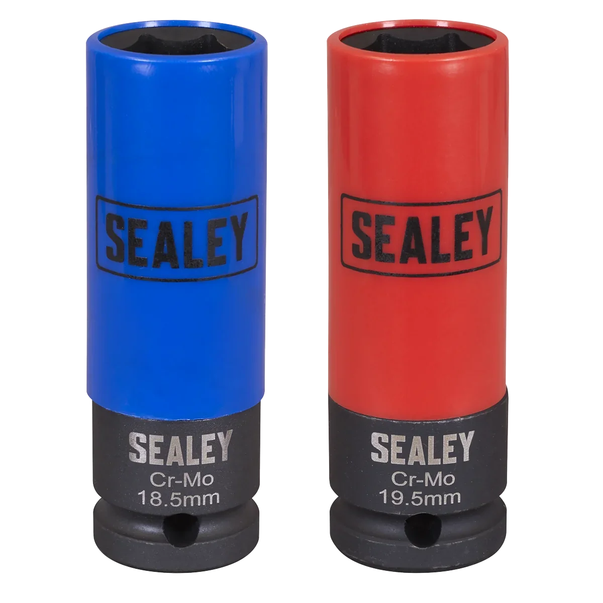 Sealey Alloy Wheel Impact Socket Set 1/2"Sq Drive 2 Piece