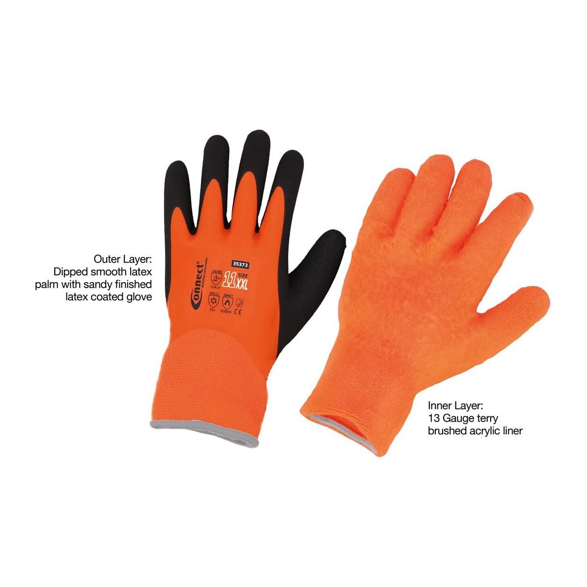 Connect Thermal Mechanics Gloves - XXL 35373