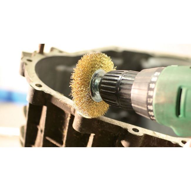 Laser Flat Brush with Quick Chuck 75mm 3146