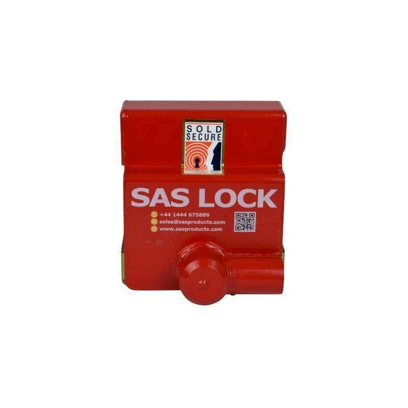 SAS Fortress 2 Gold Hitch Lock For AL-KO Stabilising Head Bailey & Swift Caravan