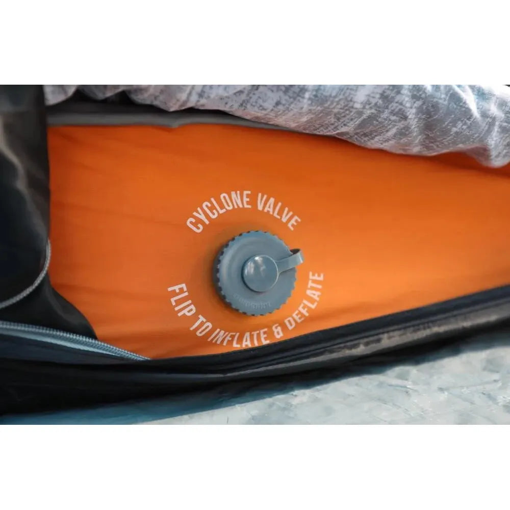 Vango Shangri-La II 15 Double 15 Double Cloud Grey / Orange Self Inflating Sleep Mat