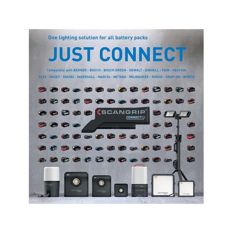 Scangrip® CONNECT DEWALT Connector