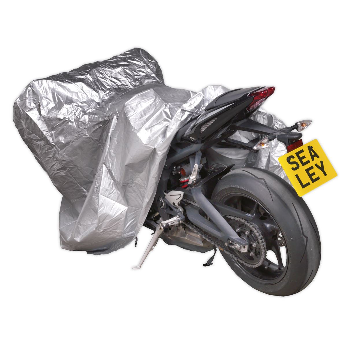 Sealey Motorcycle Cover Medium 2320 x 1000 x 1350mm MCM