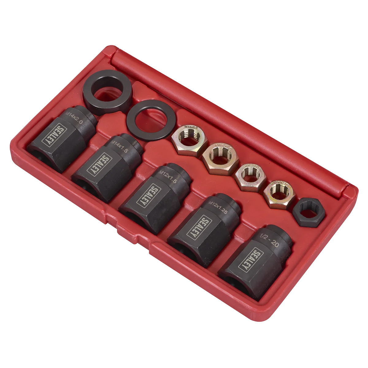 Sealey Wheel Stud Installer Kit 12 Piece SX228 1.3kg