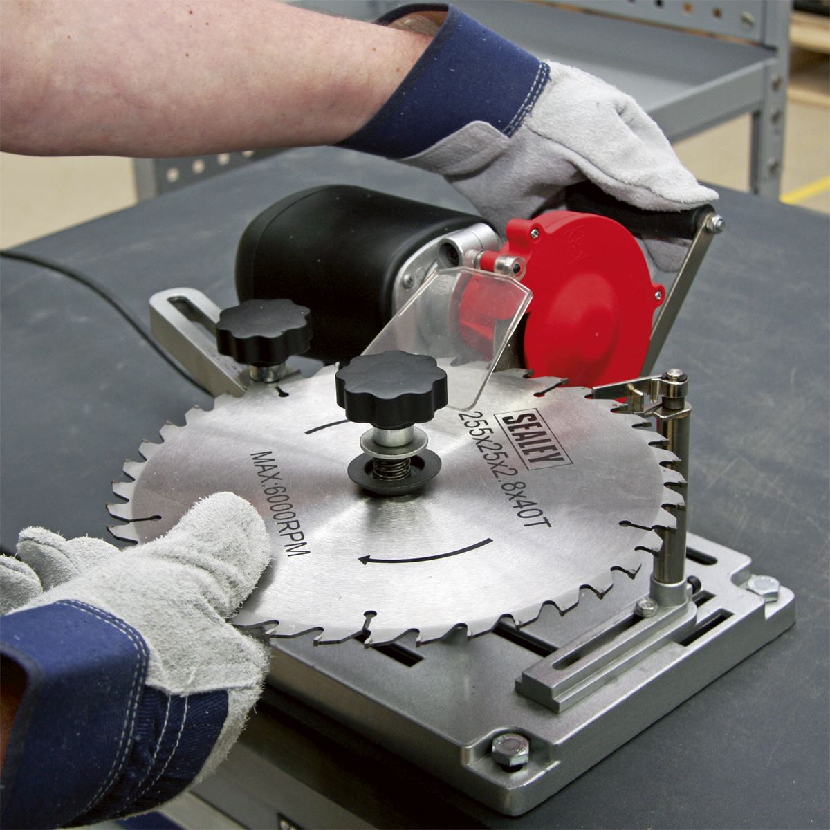 Sealey Saw Blade Sharpener Bench Mounting 110W SMS2003
