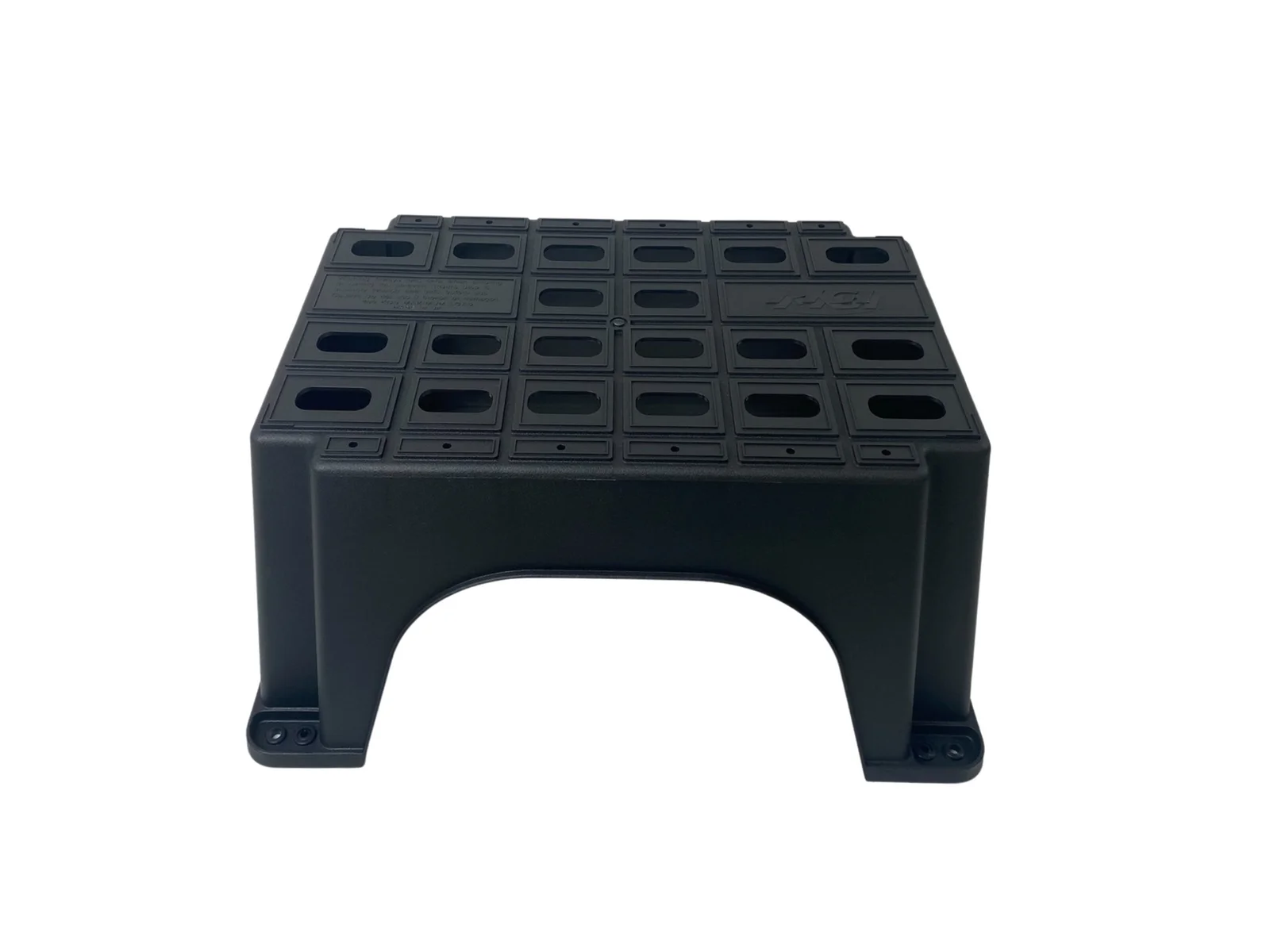 Milenco MGI Single Plastic Step – Non-Slip Caravan & Motorhome Step (200kg, Recycled, Made in UK)