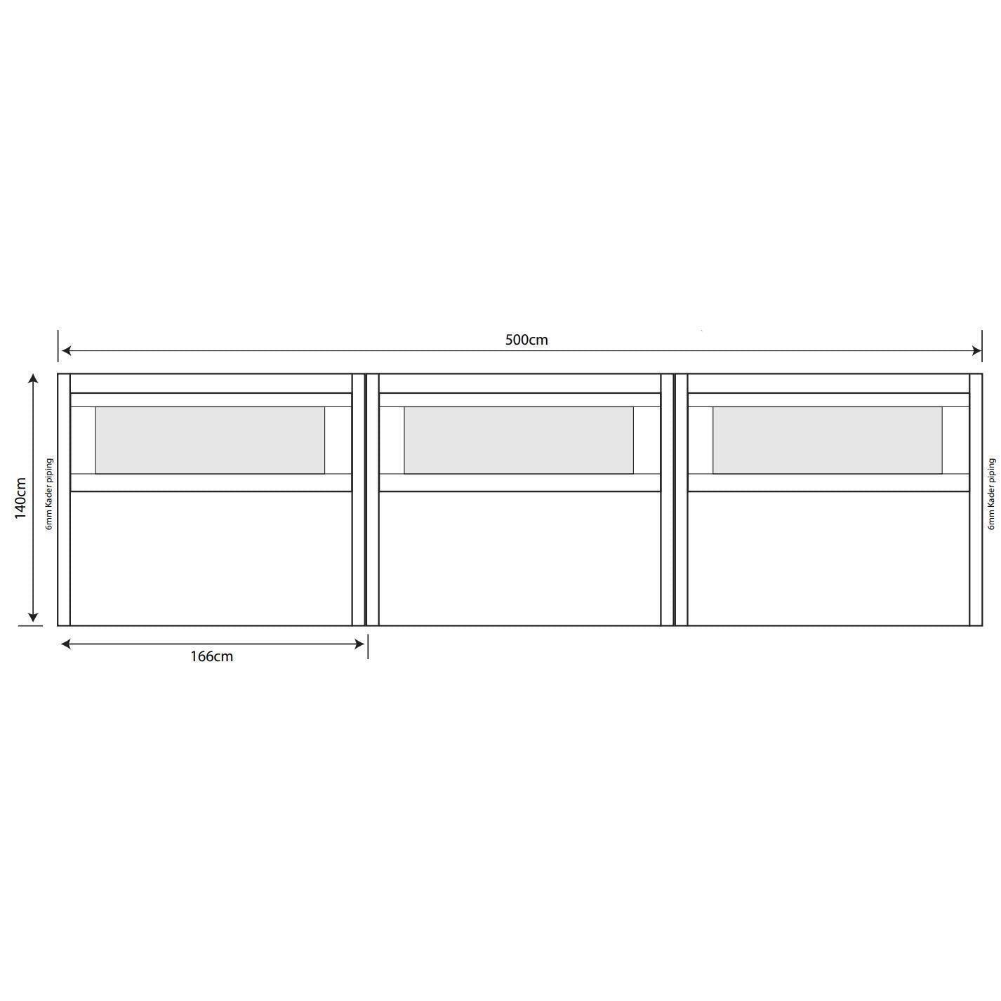Outdoor Revolution Oxygen Pro 3 Inflatable Modular Windbreak - 500cm x 140cm