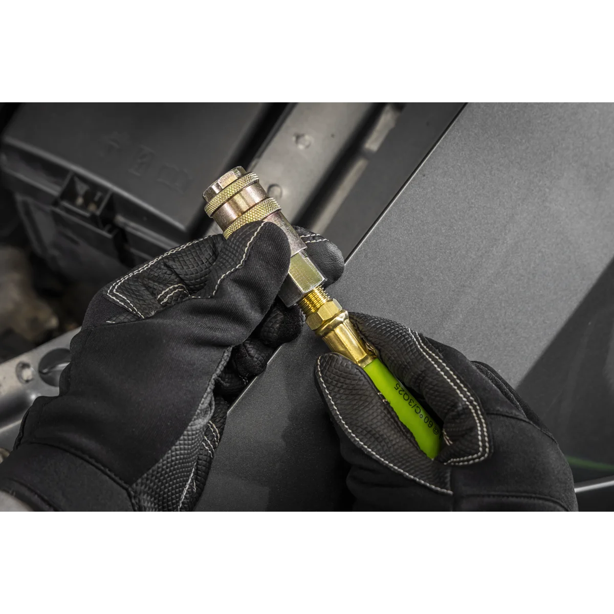 Sealey High-Visibility Hybrid Air Hose 10m x 8mm