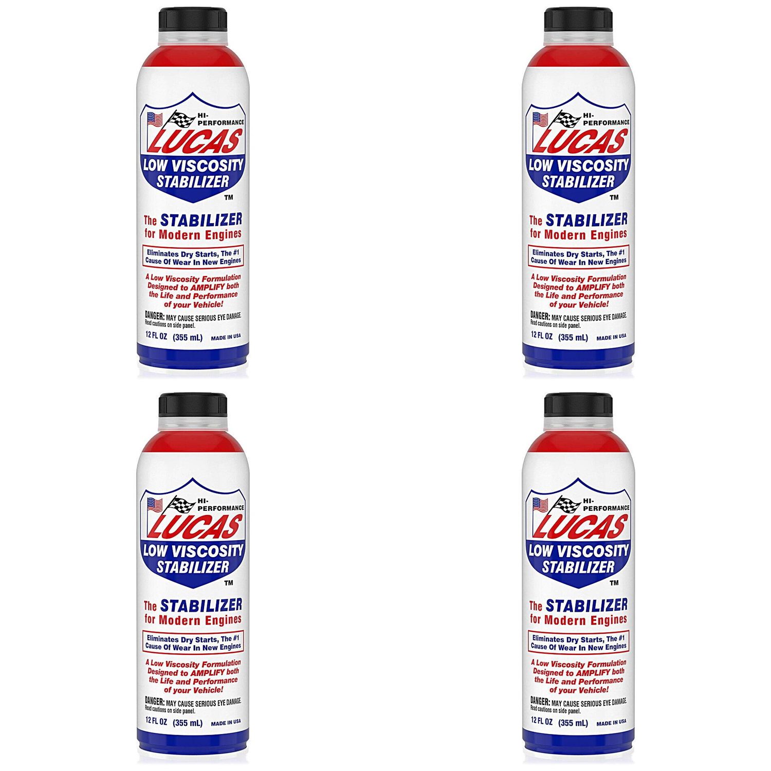 Lucas Oil Low Viscosity Engine Stabilizer 12 Oz 41097