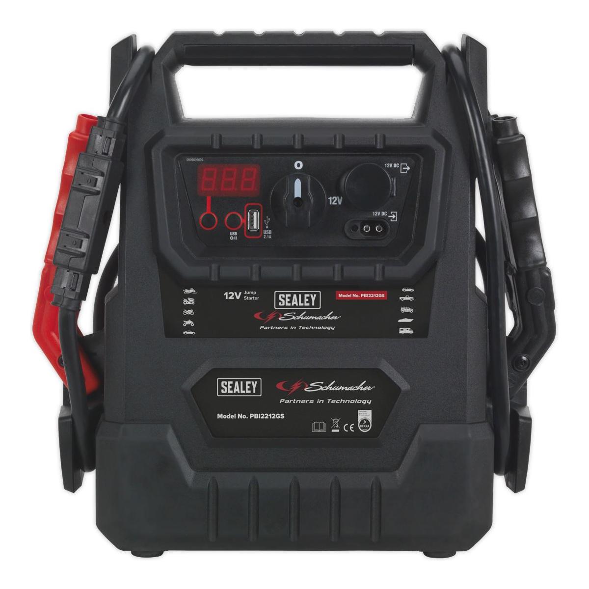 Sealey 12V RoadStart Emergency Jump Starter 2300 Peak Amps - DEKRA Approved