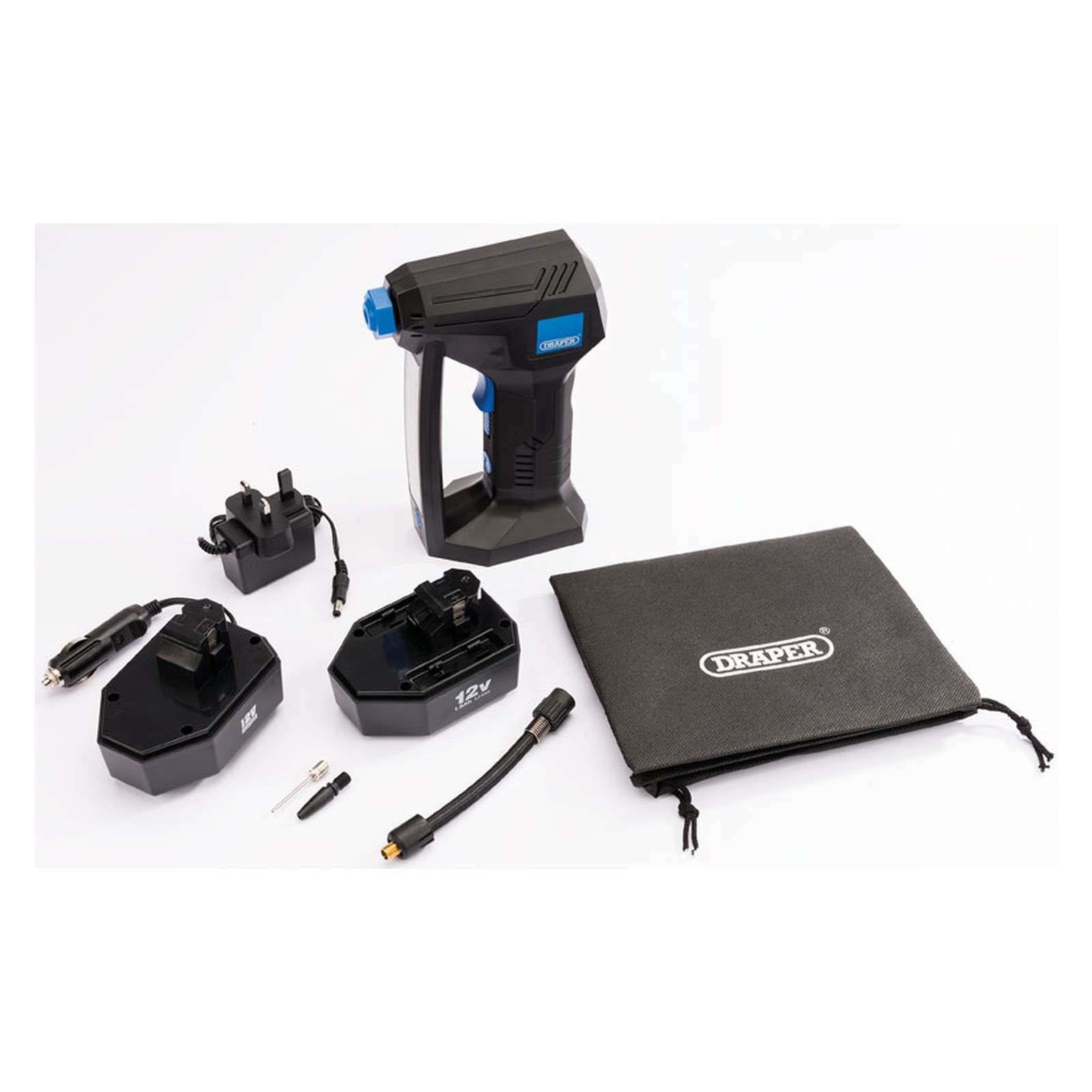 Draper 12V Cordless Air Compressor 20582