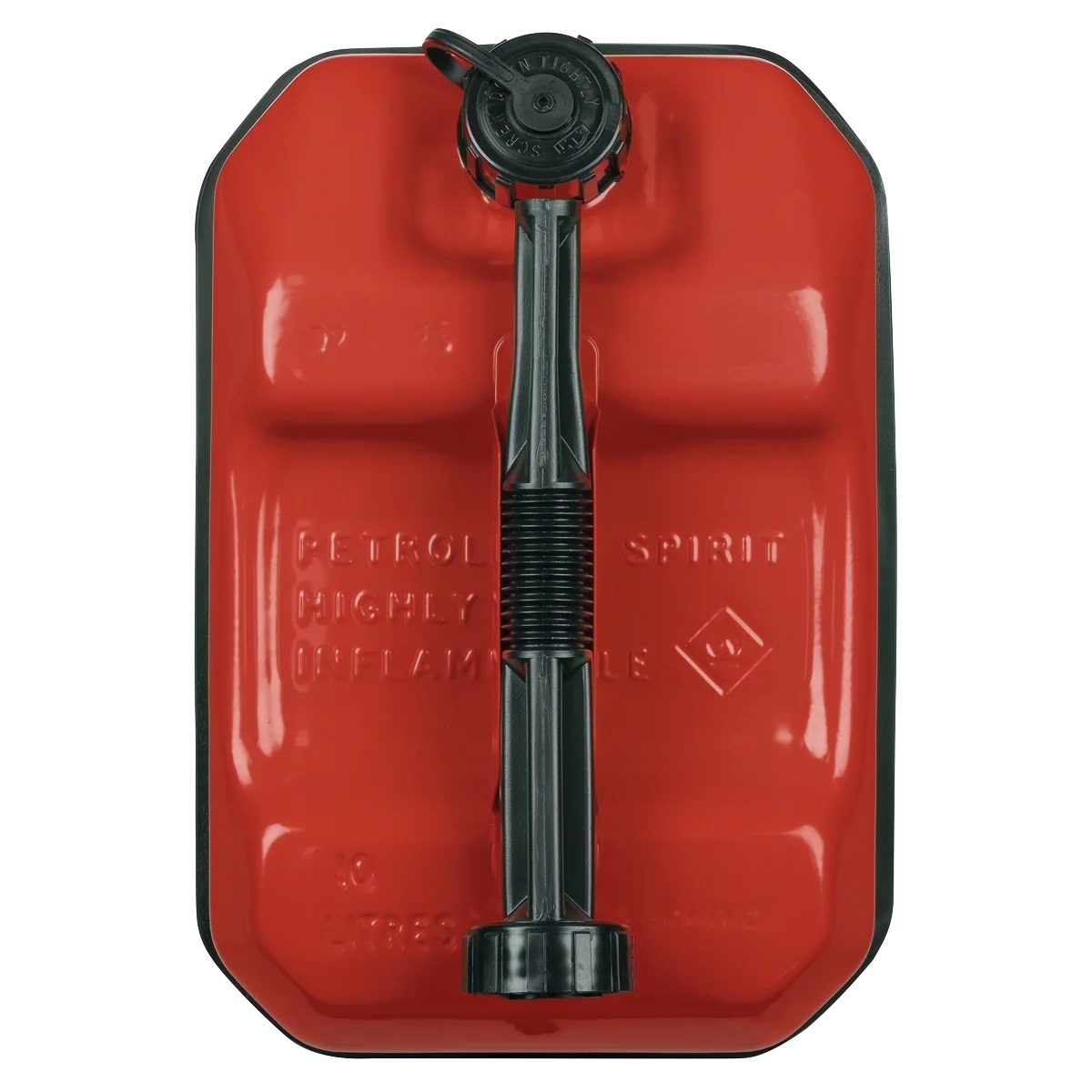 Sealey Jerry Can 10L Red Fuel Container JC10RR