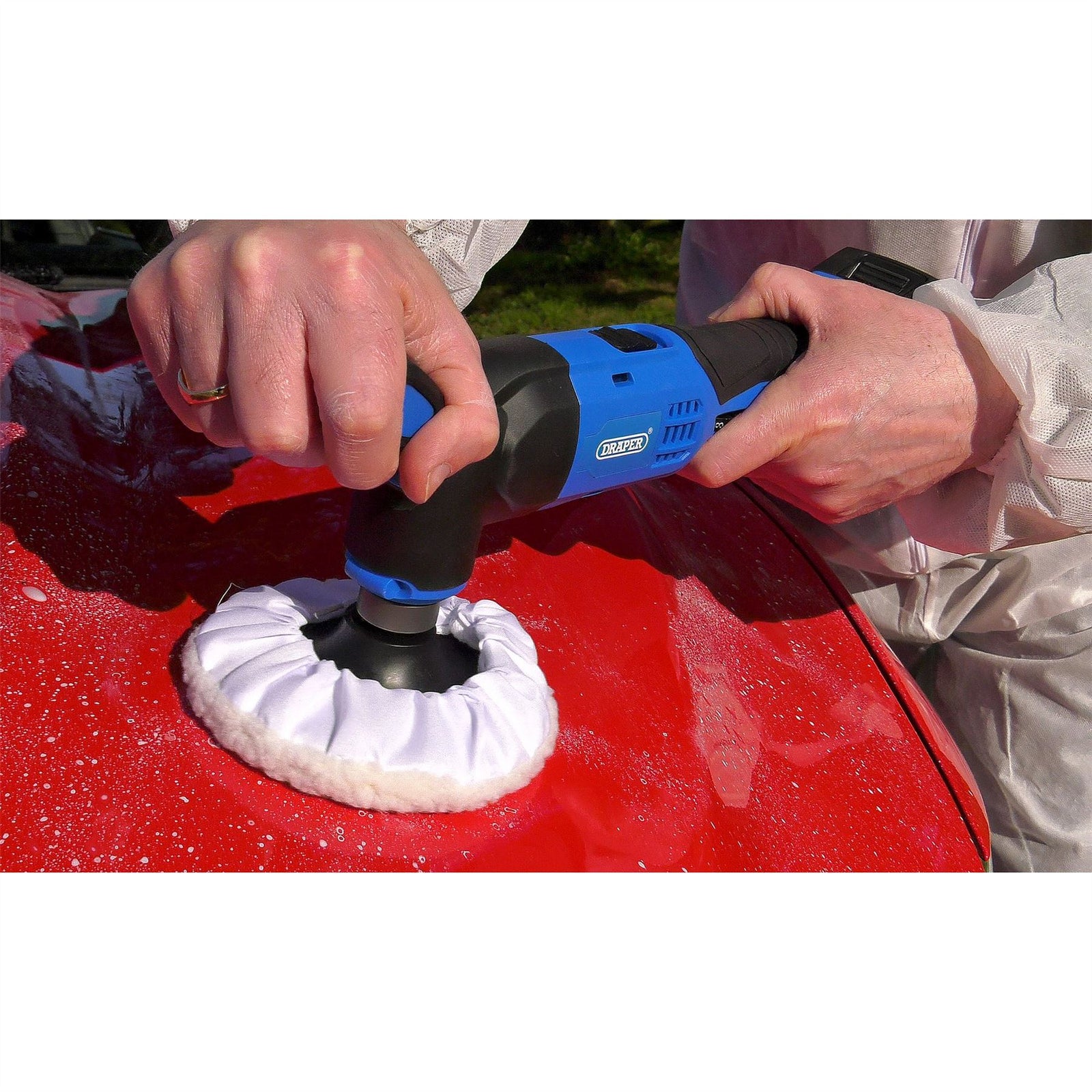 Draper D20 20V Dual Action Sander/Polisher - Bare 55741