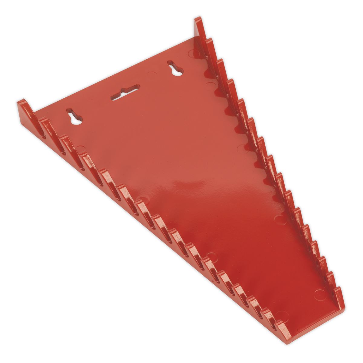 Sealey WR05 Spanner Wall Rack Capacity 15 Spanners Organiser Hanger