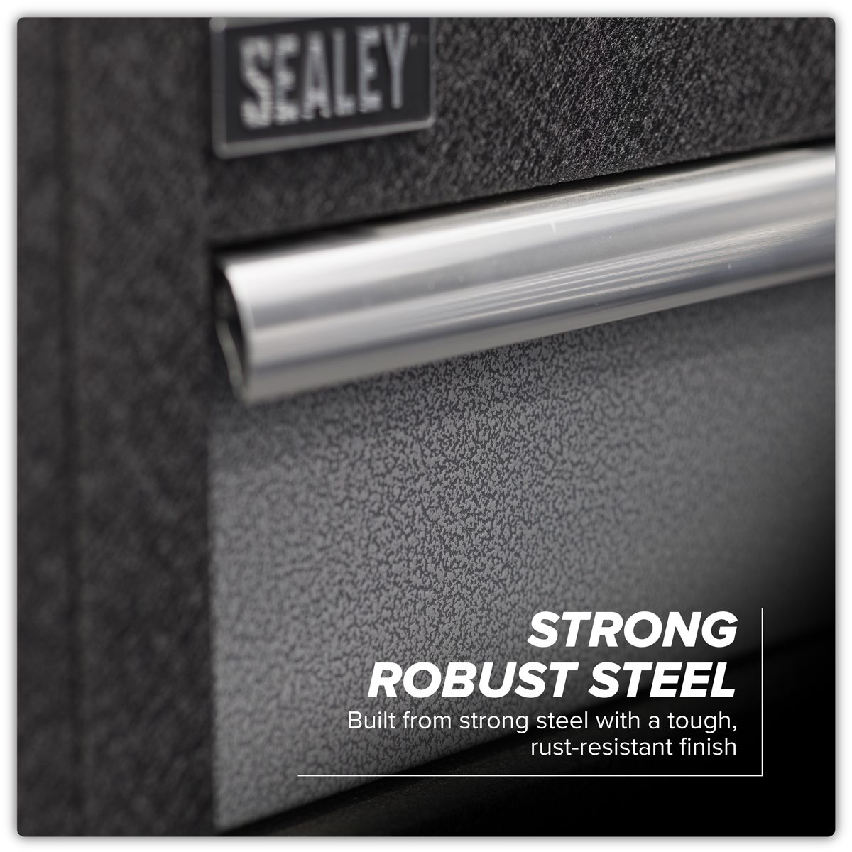 Sealey Superline PRO Storage System 2.04m with Stainless Steel Worktop