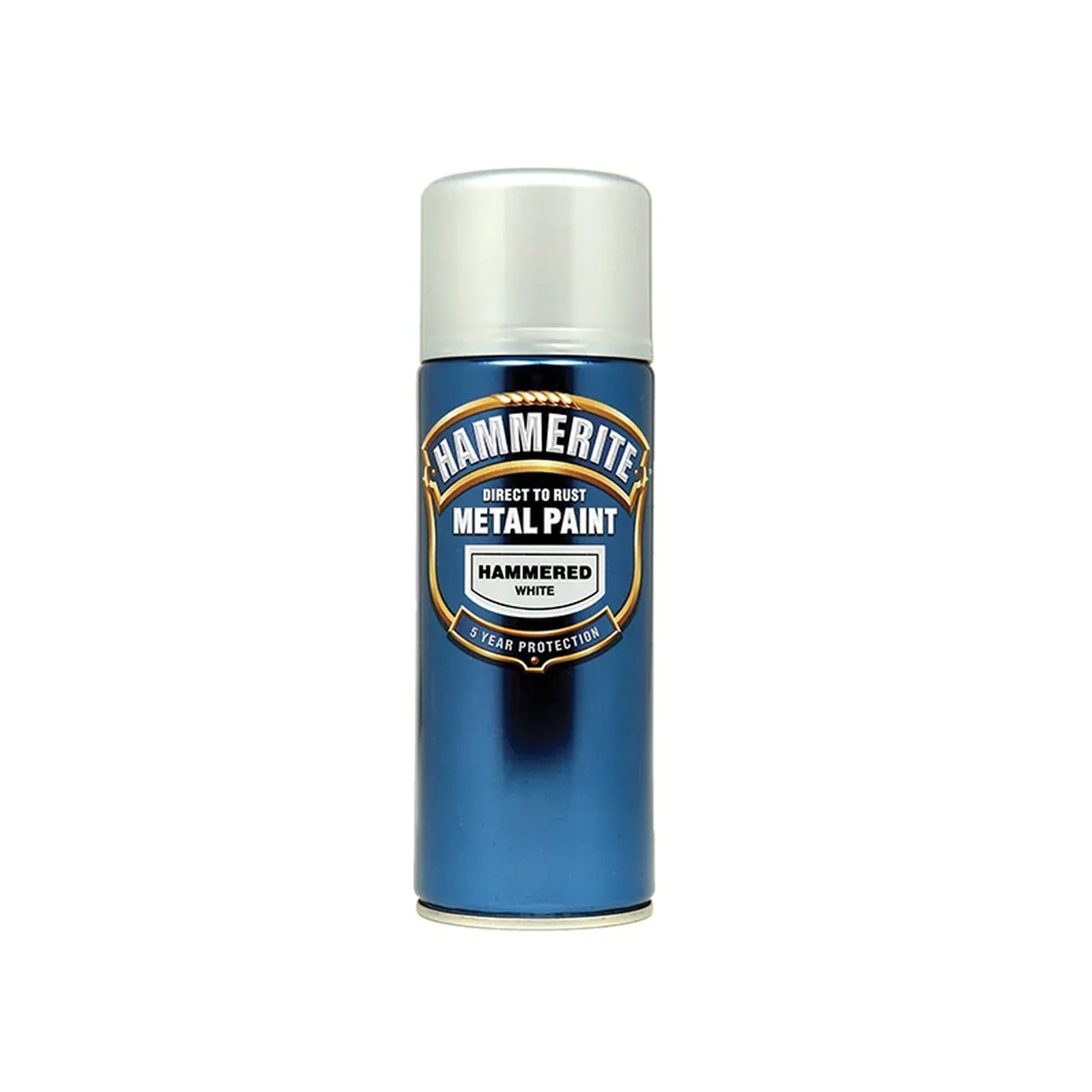 Hammerite Hammered Finish Aerosol Paint 400ml White