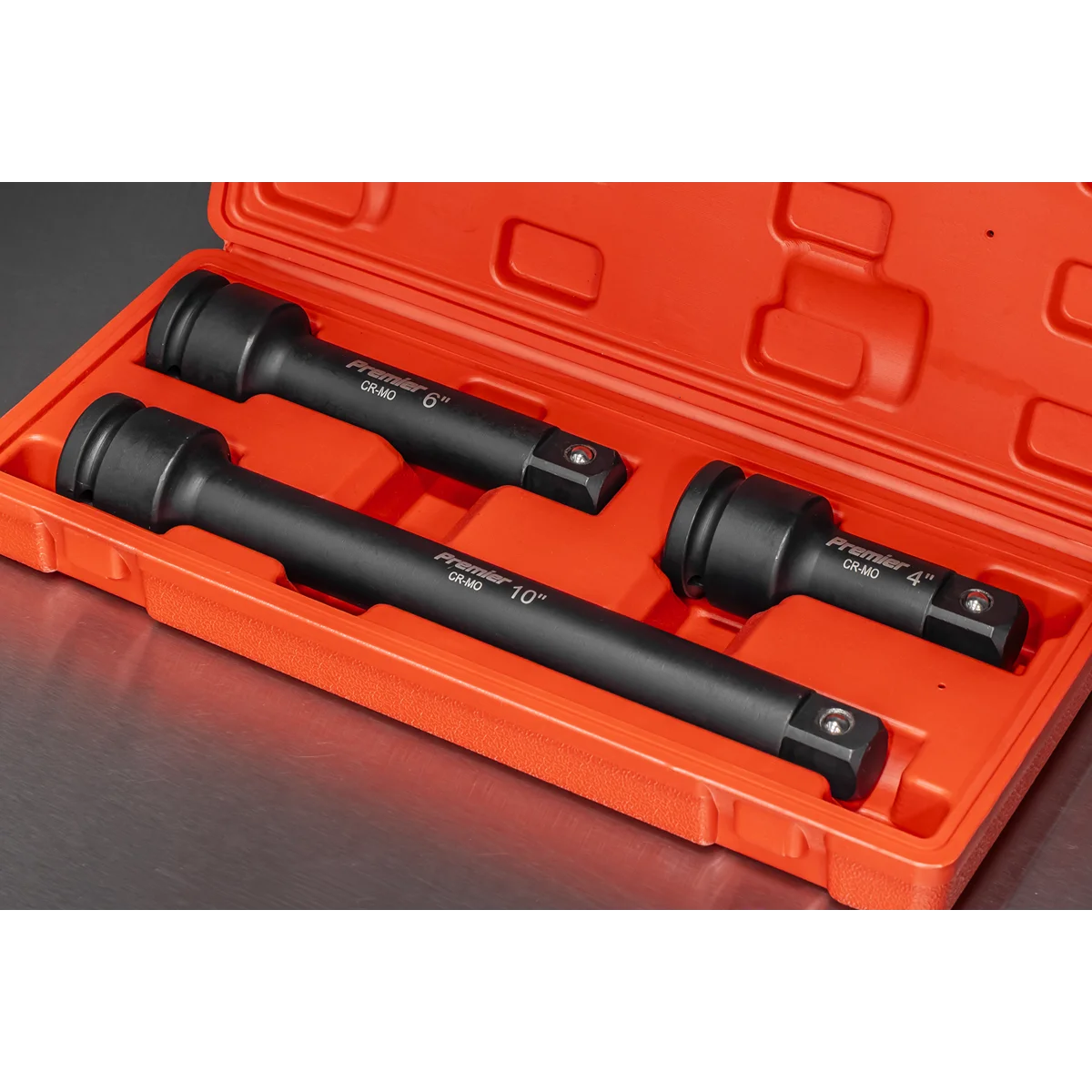 Sealey Premier Impact Extension Bar Set 3/4"Sq Drive 3 Piece