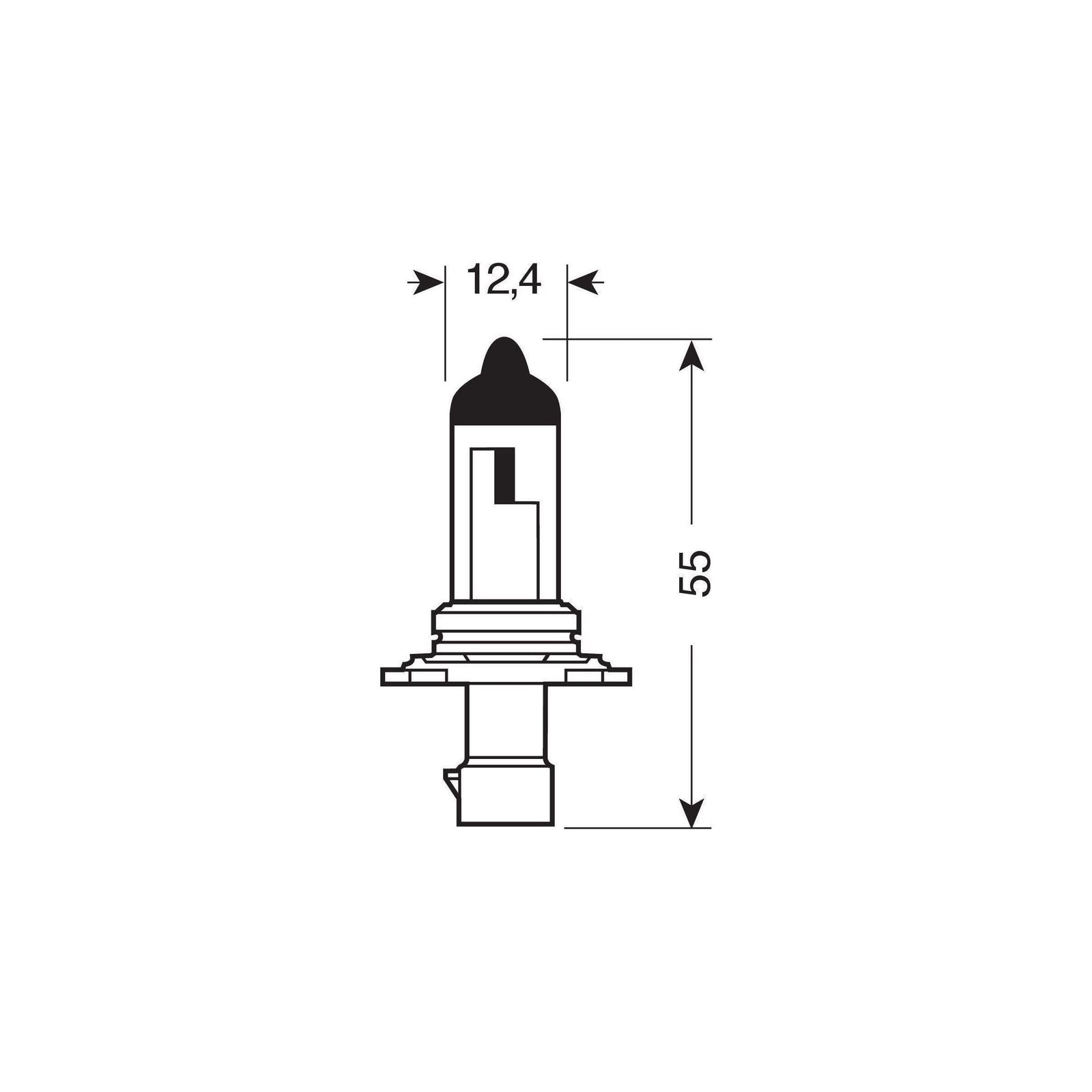 Osram 9006XS Bulb, Spotlight