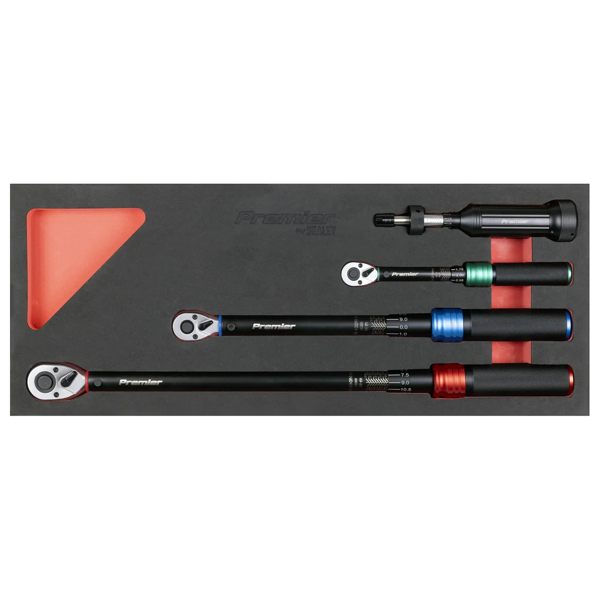 Sealey Premier Black Torque Wrench Set 4 Piece - 1/4" to 1/2" Drive
