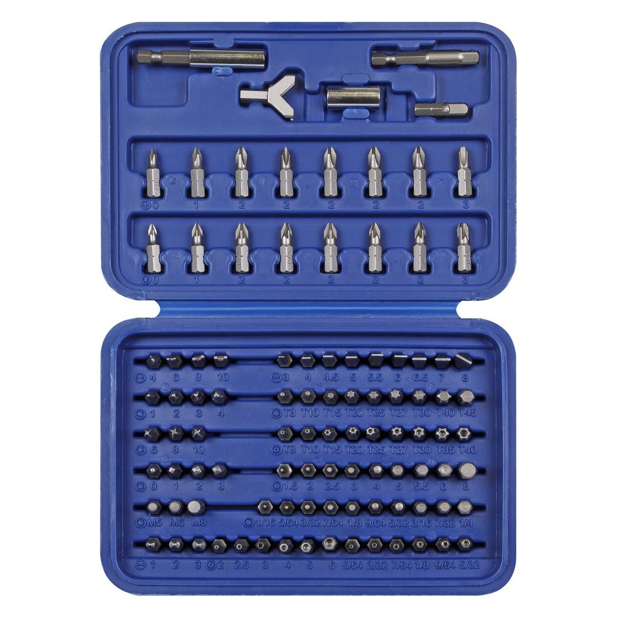 Sealey Premier Power Tool/Security Bit Set 100pc AK2100