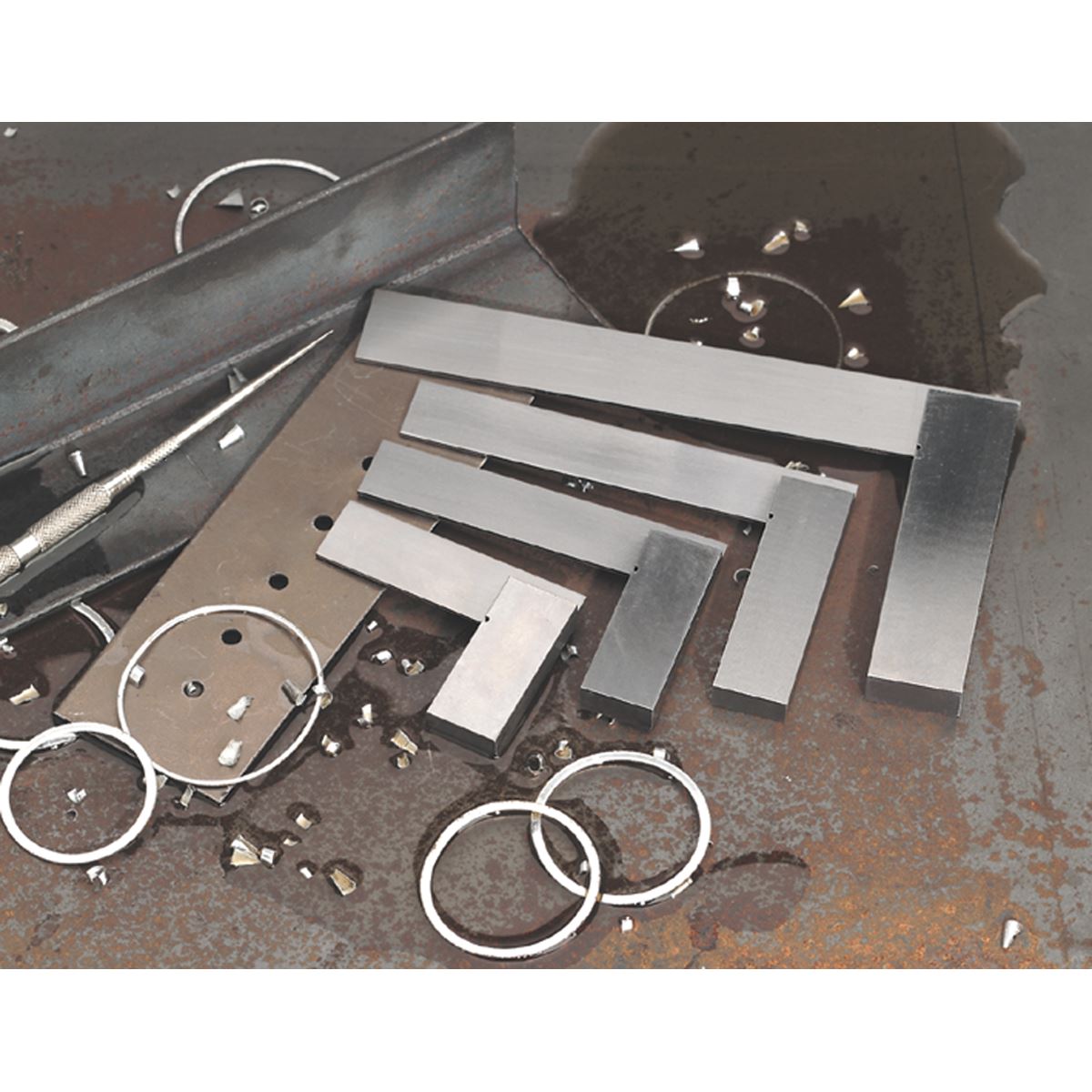 Precision Steel Square Set 4Pc