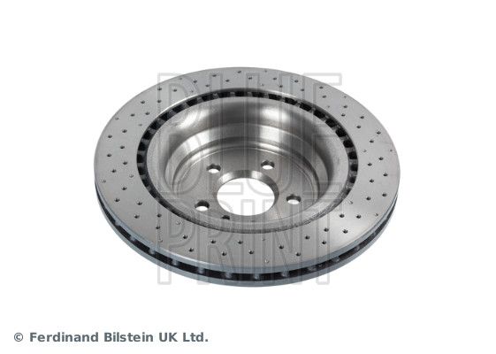 Blue Print 2 x Perforated 345mm Brake Disc ADU174385