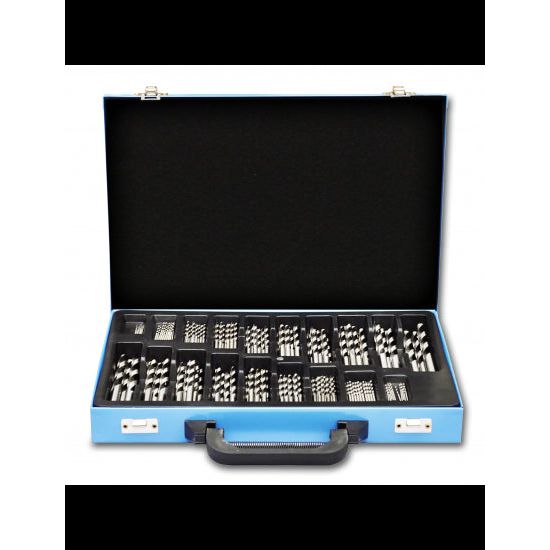 170pc HSS Engineering Drill Set Precision Steel 1 - 10mm Steel Case