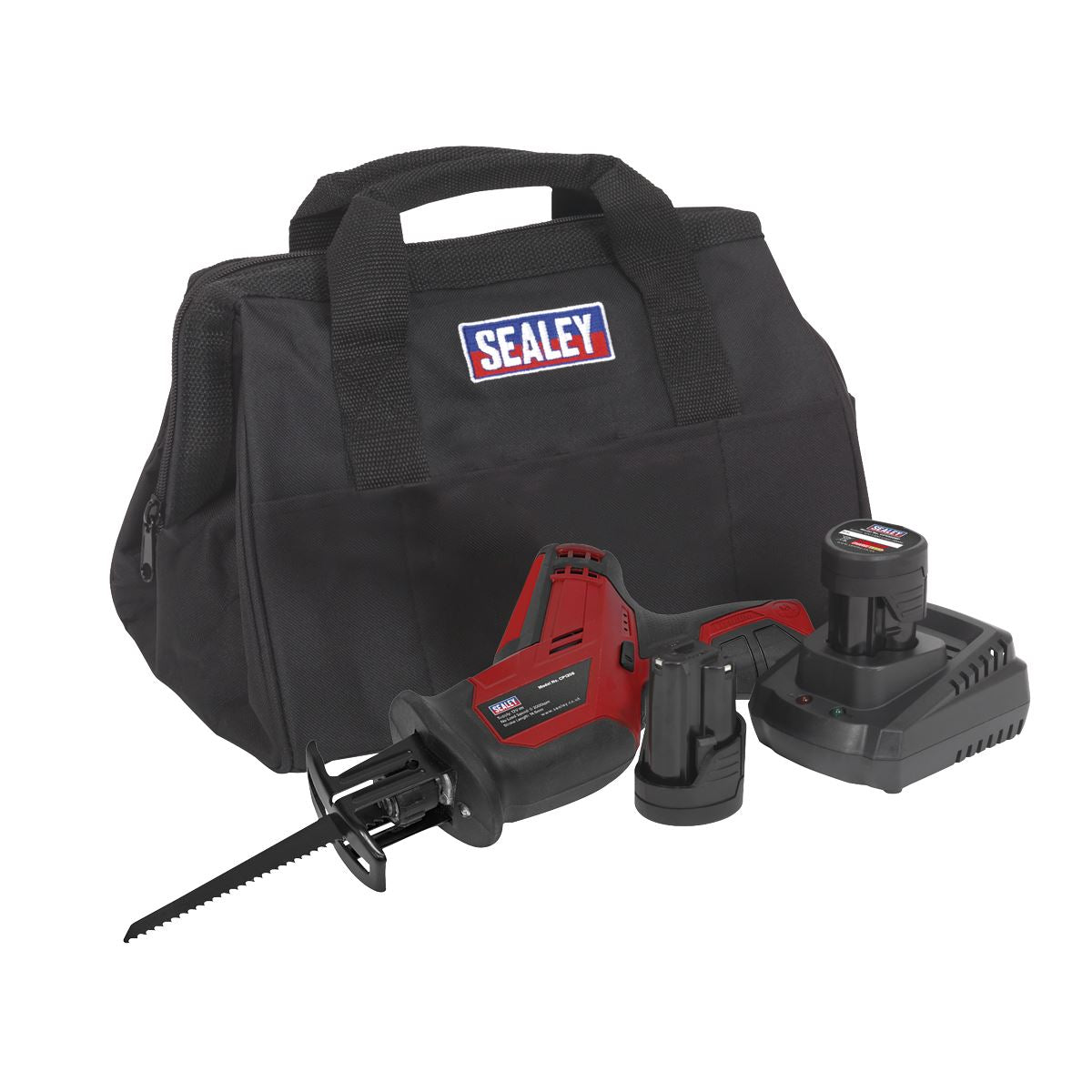 Sealey Cordless Reciprocating Saw 12V SV12 Series 2 Batteries CP1208KIT