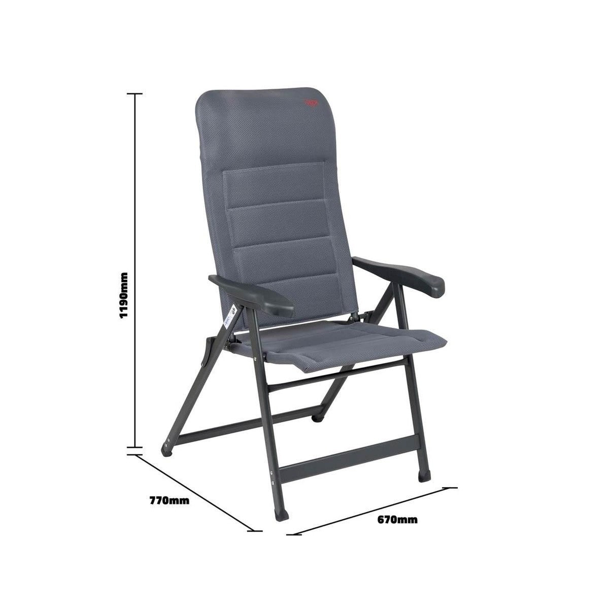 Crespo Chair AP/237 Air Deluxe Grey