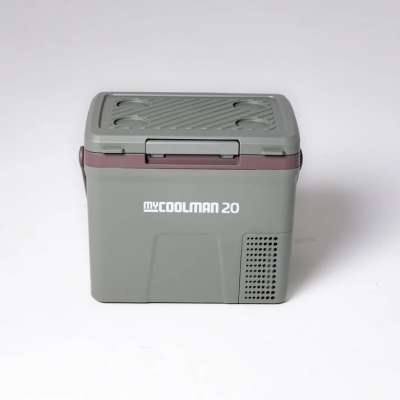 myCOOLMAN 20L Portable Fridge/Freezer – Single Zone – 12/24V DC + 240V AC – Compact & Lightweight