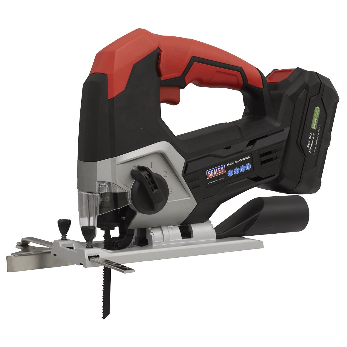 Sealey Cordless Jigsaw 20V SV20 Series Body Only CP20VJS