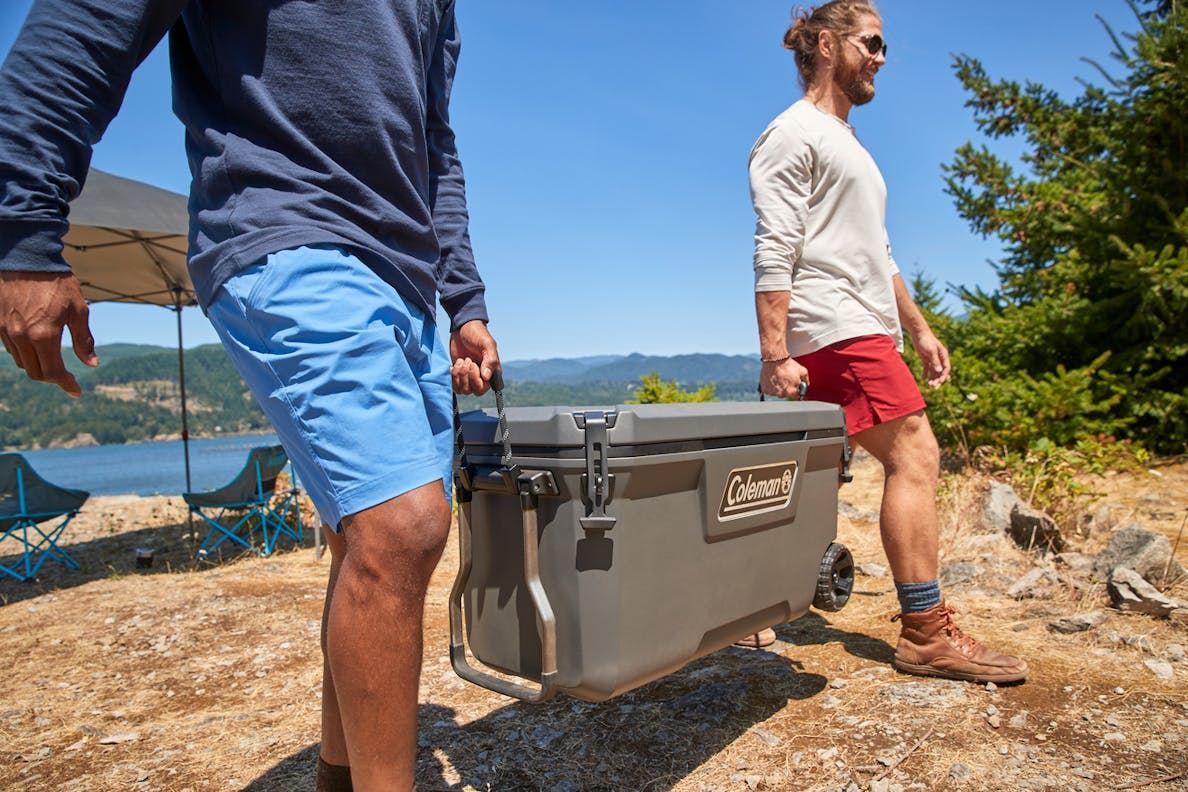 Coleman 100QT Convoy Wheeled Cooler Box