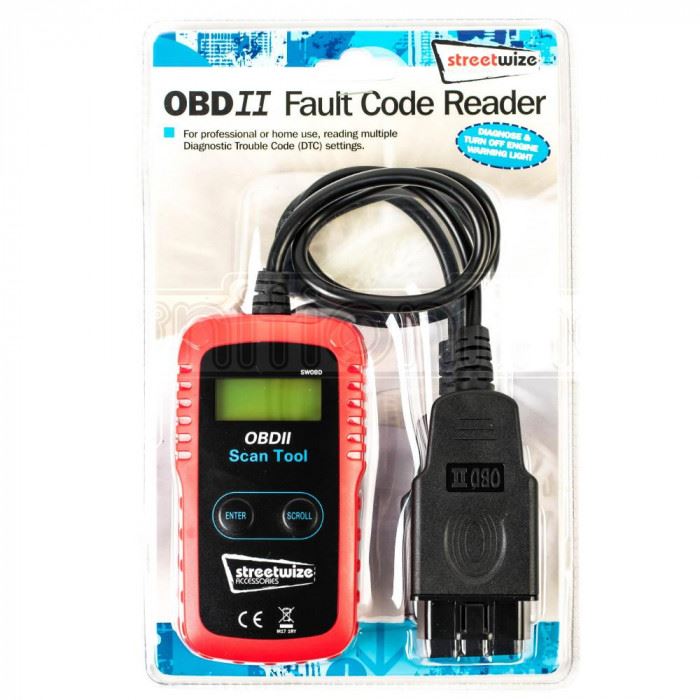 EOBD OBDII OBD2 Car Fault Code Reader Vehicles Scanner Tool Diagnostic