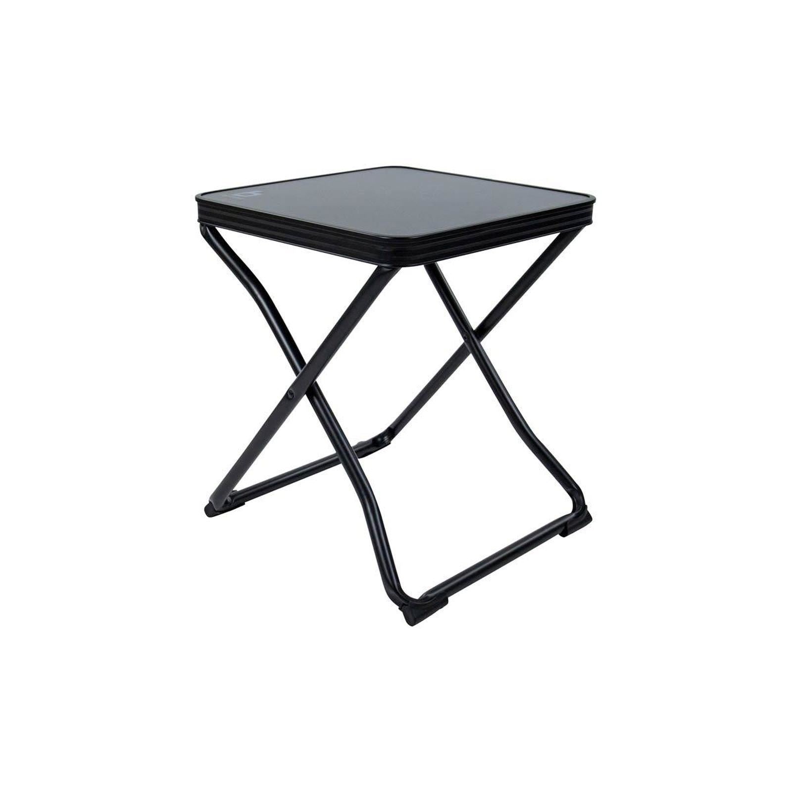 Bo-Camp Stool & Top Foldable Black